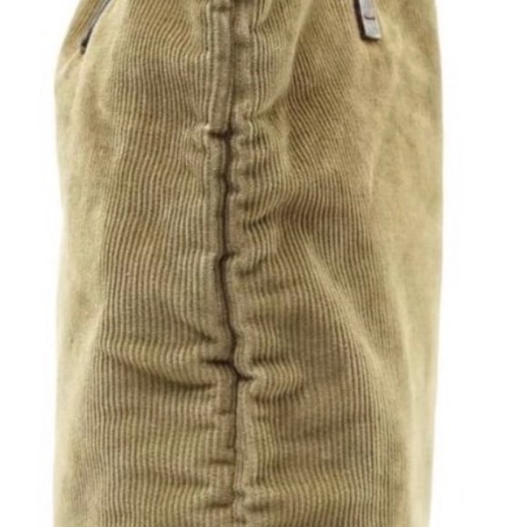 PREOWNED Fendi Tote Bag in Beige Corduroy - Picture 12 of 16